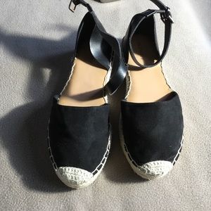 Woman’s ankle strap espadrilles